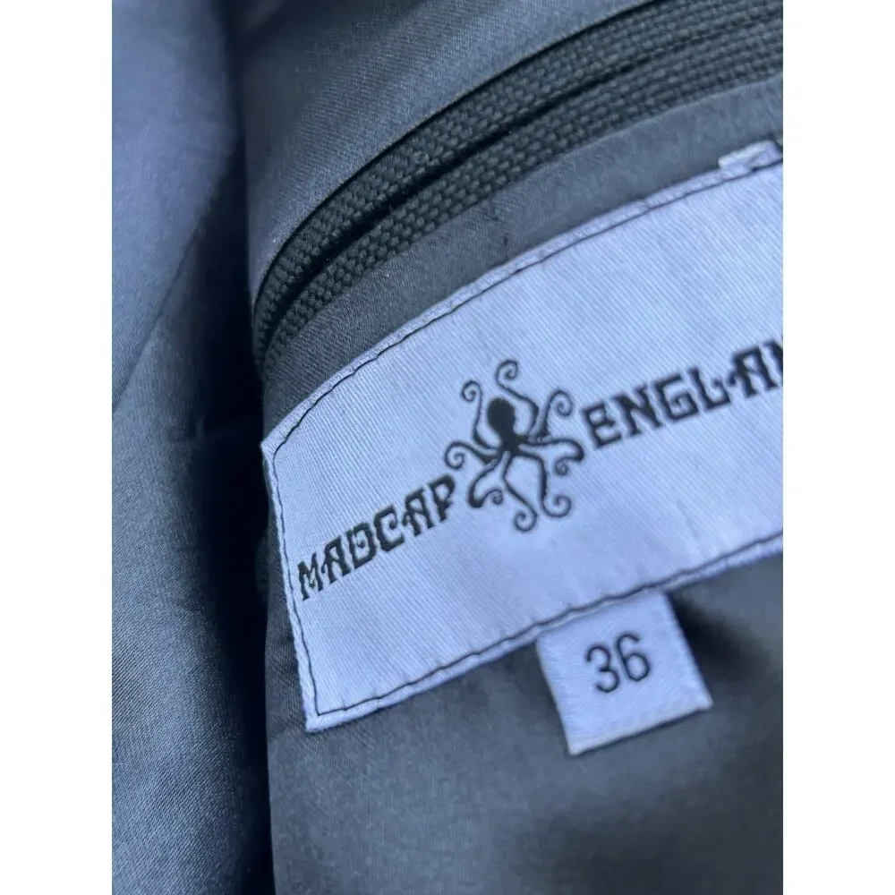 Madcap England 1960s Mod Hopsack Safari Jacket